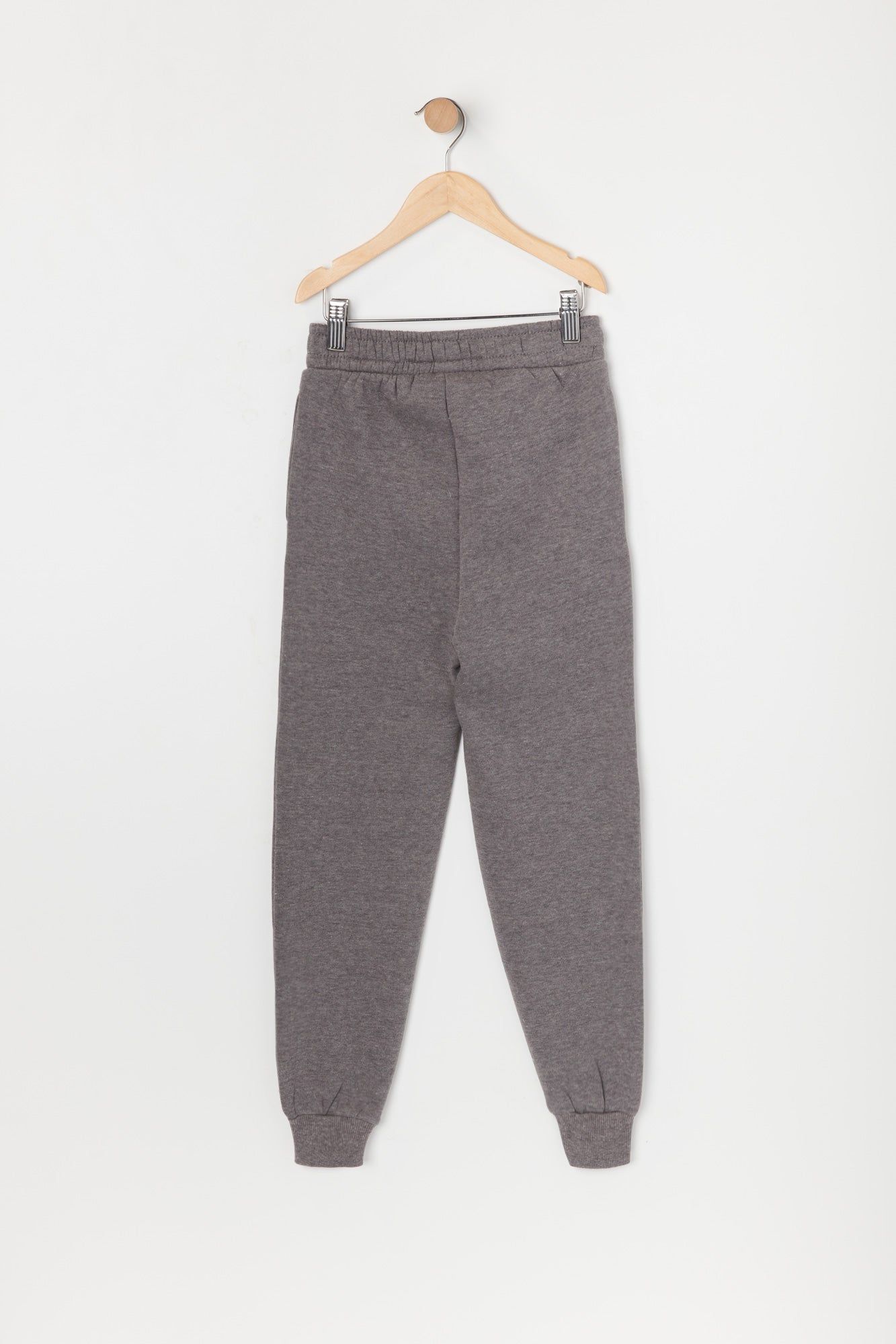 Girls Solid Fleece Jogger sold by Urban Planet product image thumbnail 4