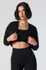 Veste courte en molleton sold by Urban Planet