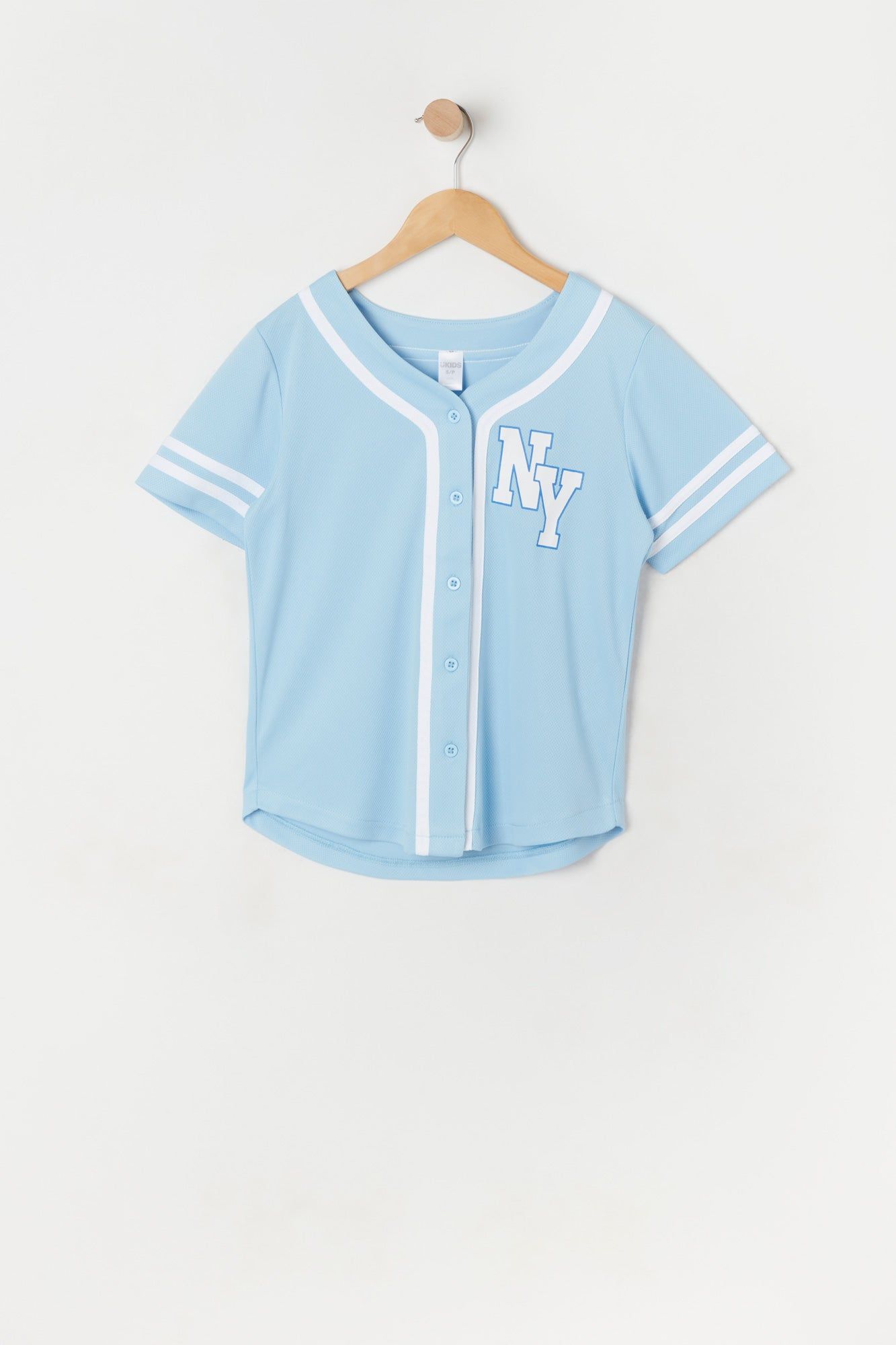 Girls New York Baseball Jersey sold by Urban Planet