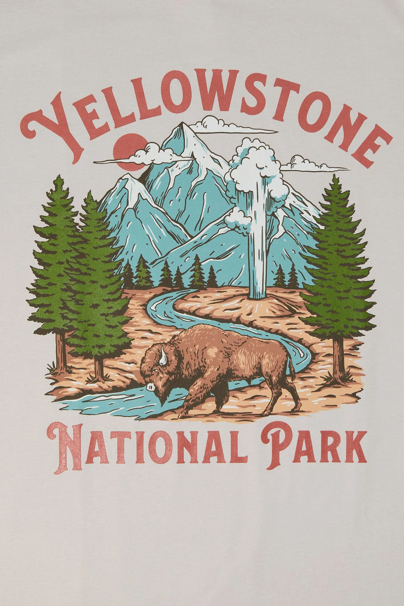 Yellowstone Graphic T-Shirt sold by Urban Planet product image thumbnail 4