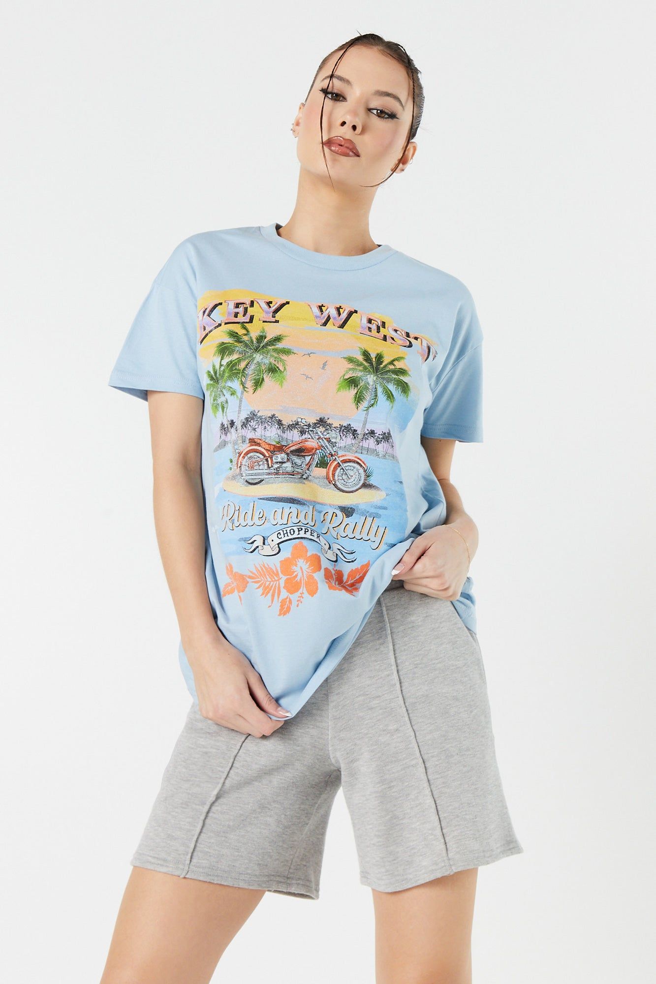 Key West Oversized Graphic T-Shirt sold by Urban Planet