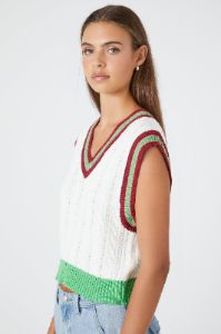 Gilet rayé de style universitaire sold by Urban Planet