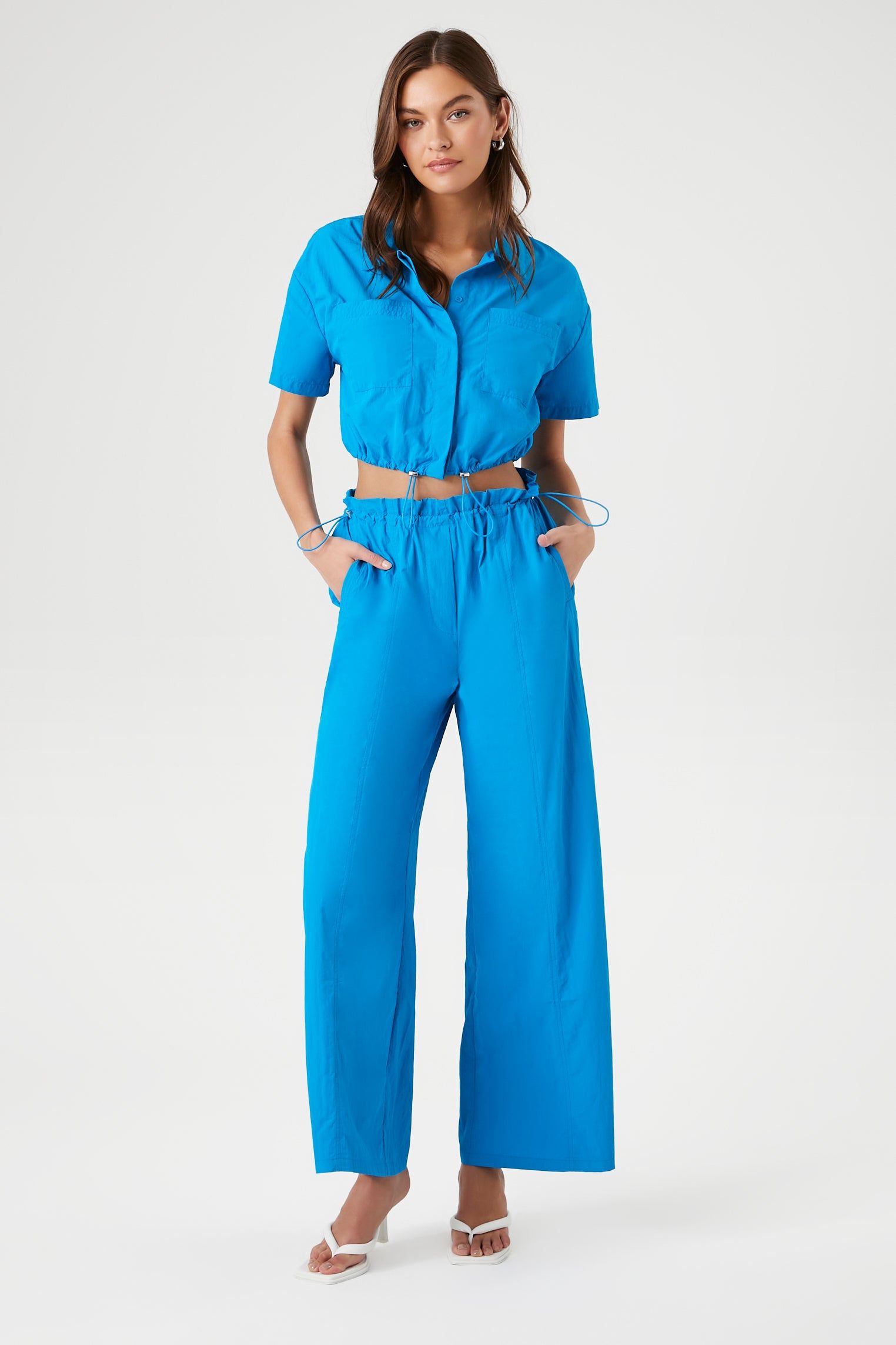 Toggle Drawstring Crop Top sold by Urban Planet product image thumbnail 9