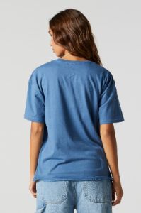 Cheeky Stitch Graphic Boyfriend T-Shirt sold by Urban Planet