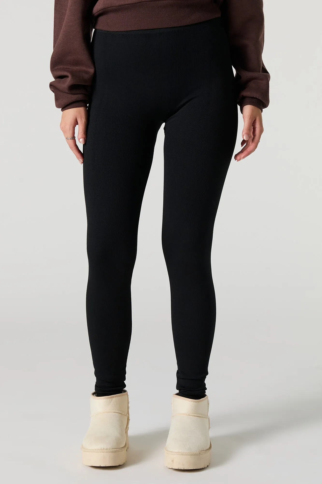 Faux Fur Lined Legging sold by Urban Planet product image thumbnail 5