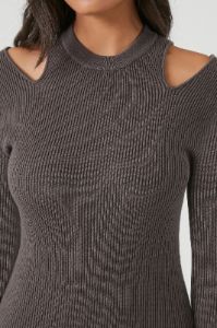 Shoulder Cut-Out Midi Sweater Dress sold by Urban Planet