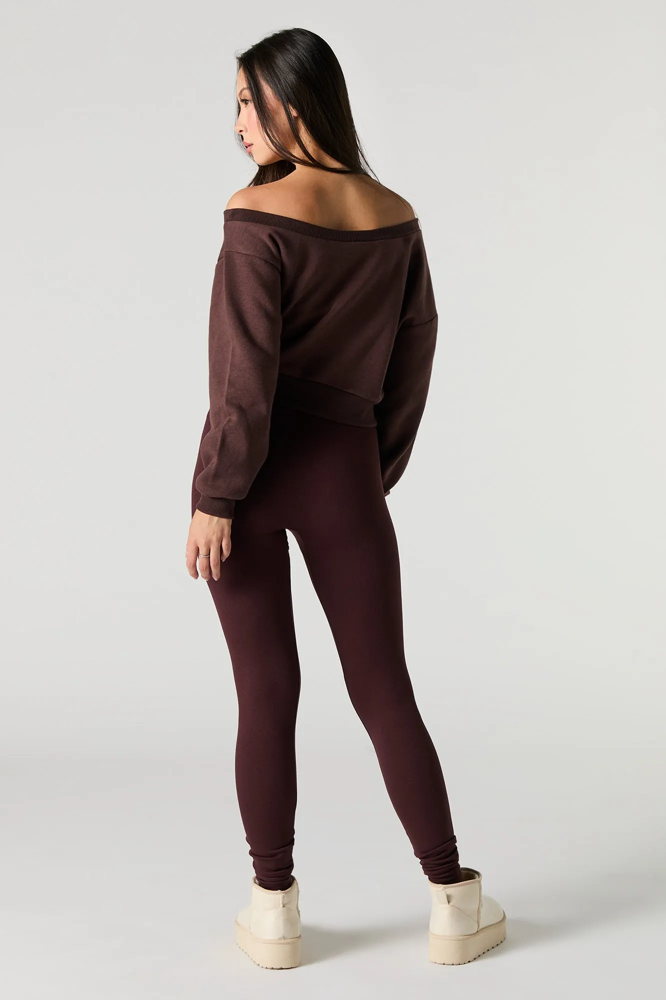 Faux Fur Lined Legging sold by Urban Planet product image thumbnail 3