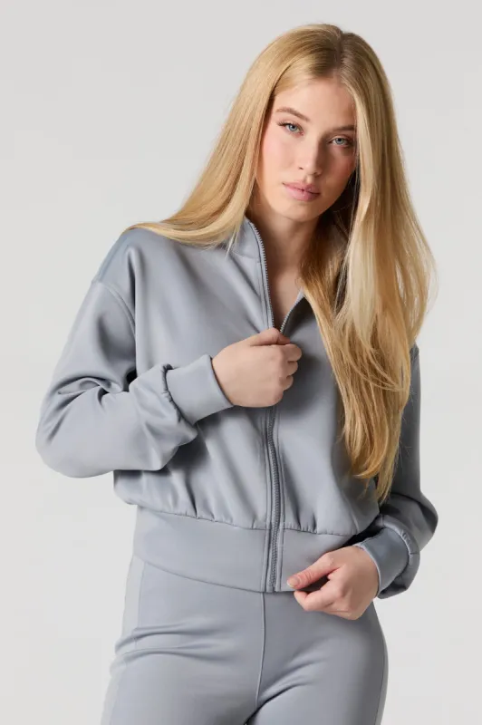 Scuba Zip-Up Sweatshirt sold by Urban Planet
