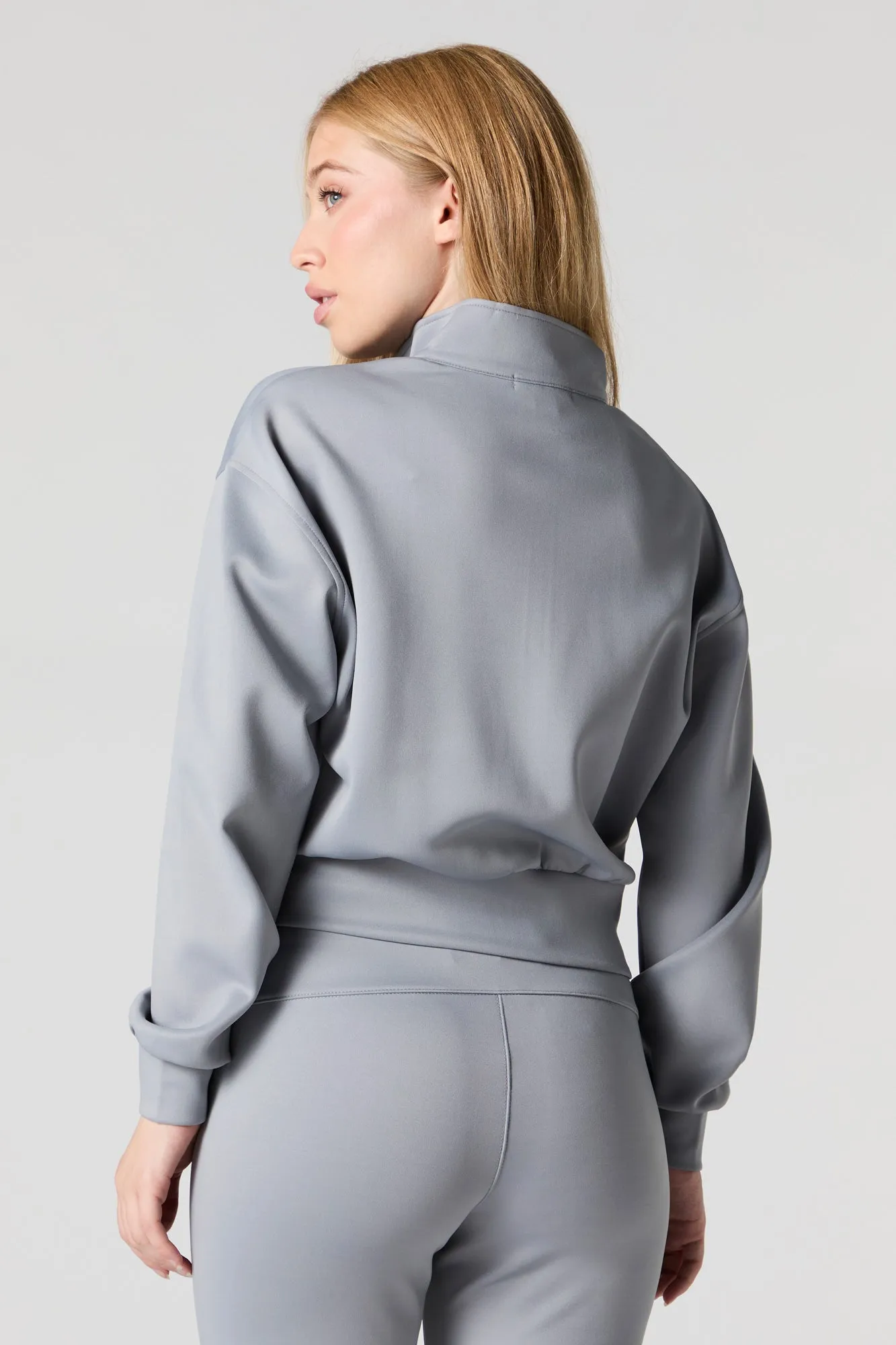 Scuba Zip-Up Sweatshirt sold by Urban Planet product image thumbnail 2