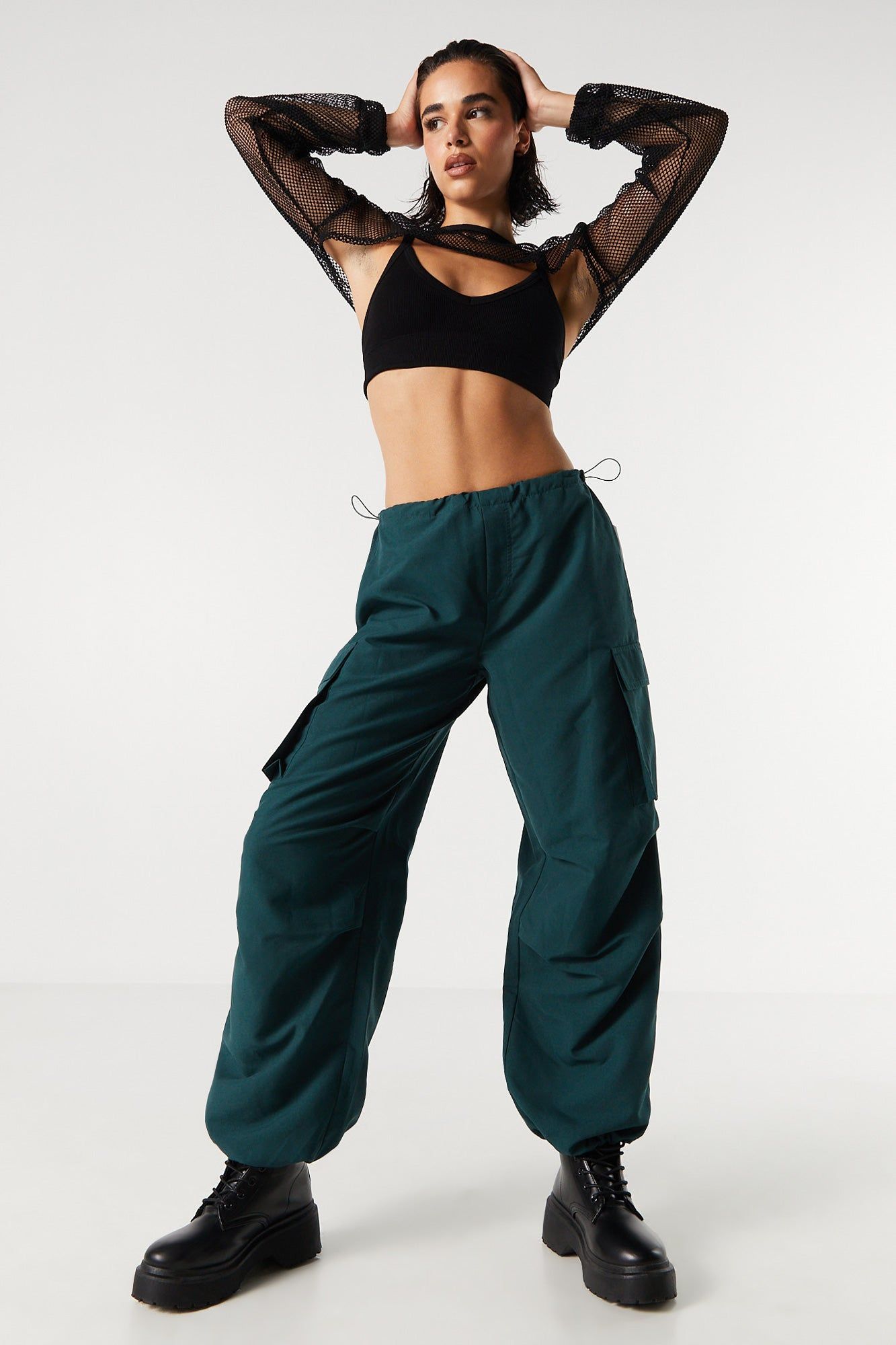 Pantalon cargo parachute sold by Urban Planet product image thumbnail 10