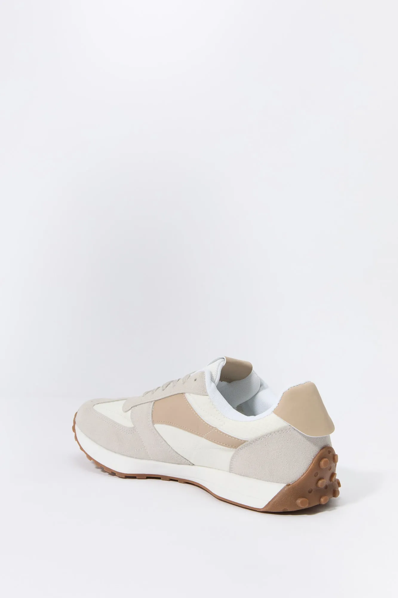 Faux Suede Colourblock Running Shoe sold by Urban Planet product image thumbnail 4
