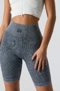 Short de cycliste Sommer Ray côtelé délavé sans couture sold by Urban Planet