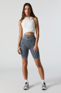 Short de cycliste Sommer Ray côtelé délavé sans couture sold by Urban Planet