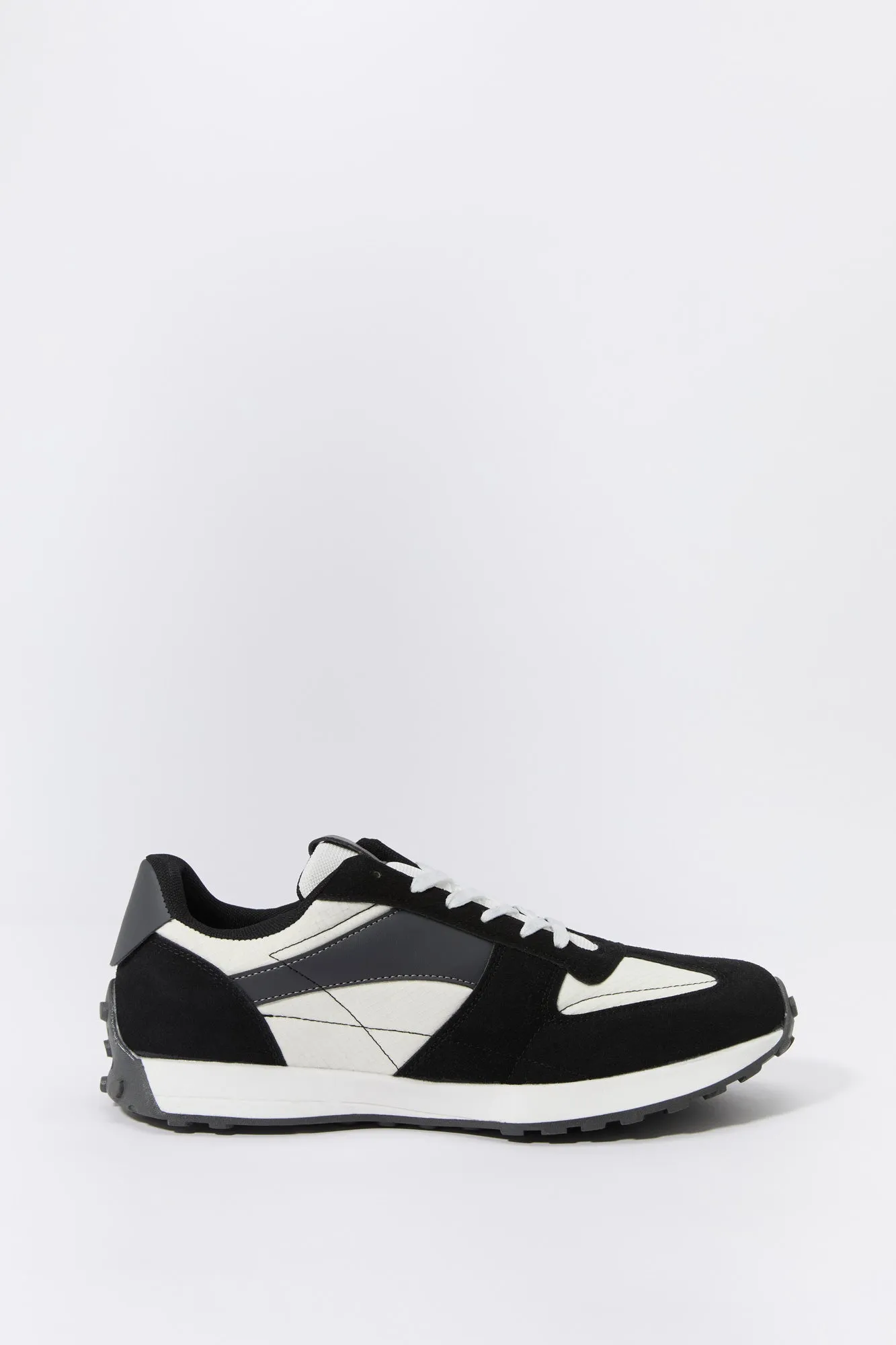 Faux Suede Colourblock Running Shoe sold by Urban Planet product image thumbnail 5