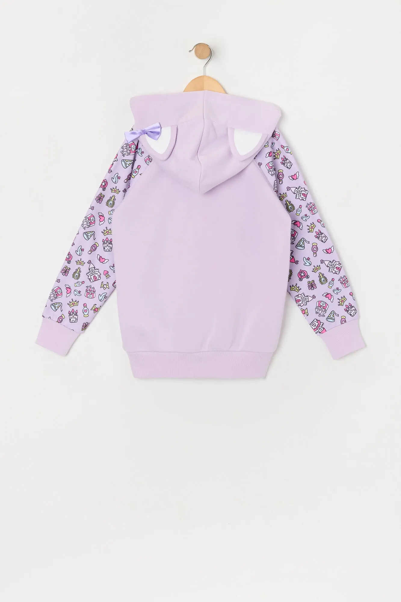 Girls Princess Kitty Character Hoodie sold by Urban Planet product image thumbnail 3