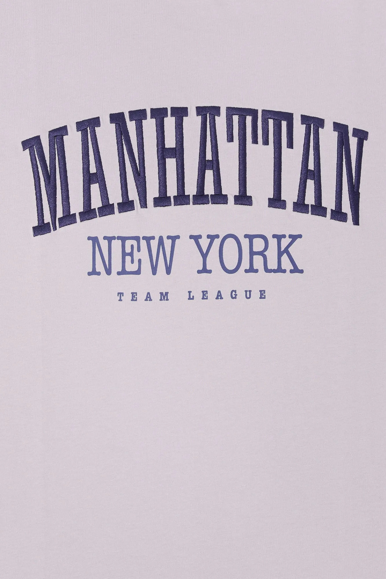 Manhattan Embroidered Oversized T-Shirt sold by Urban Planet product image thumbnail 4