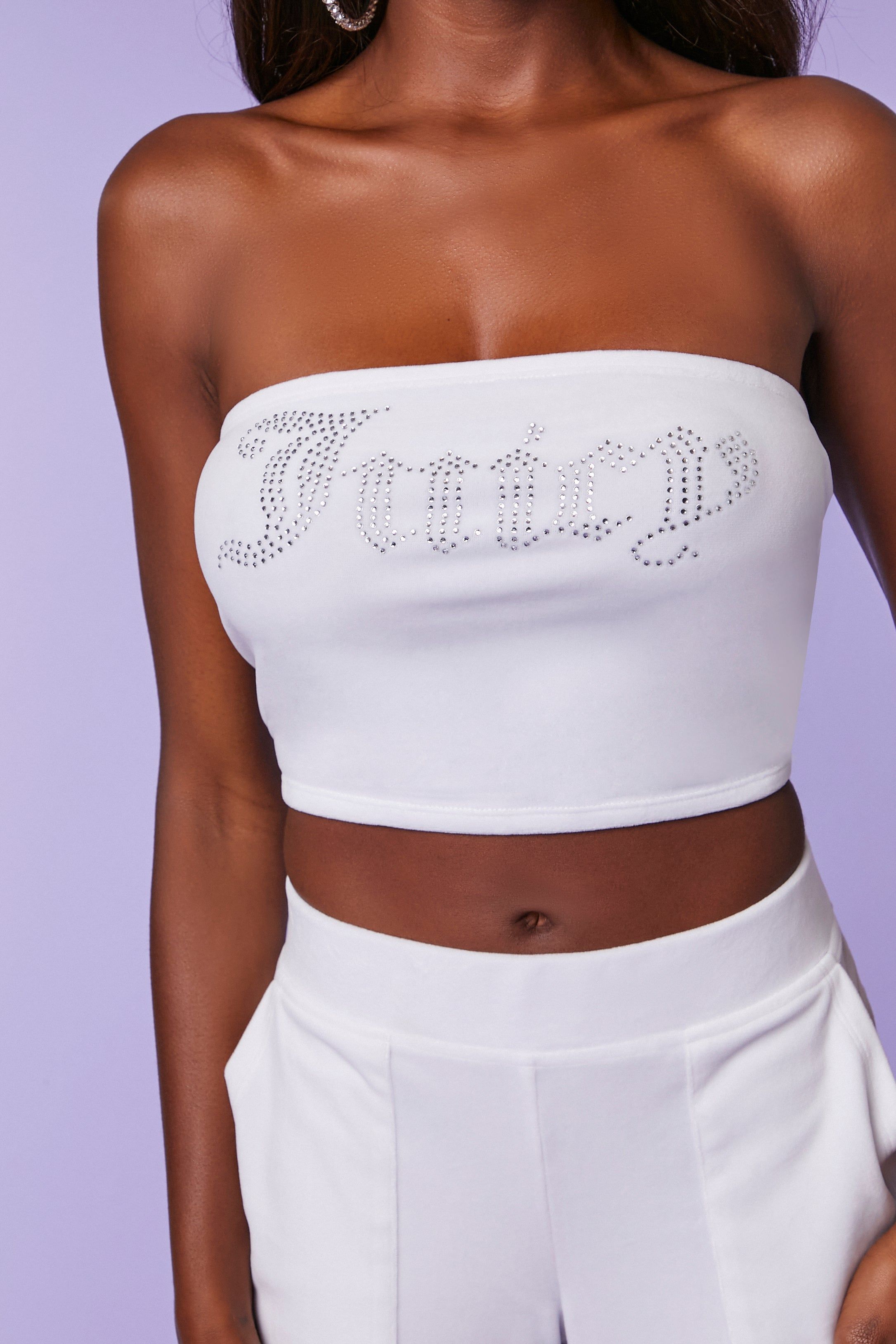 Juicy Couture Velour Tube Top | Parallel