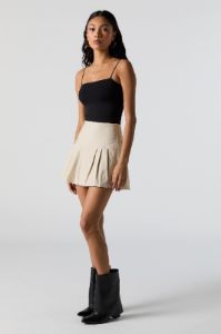 Pleated Mini Skirt sold by Urban Planet