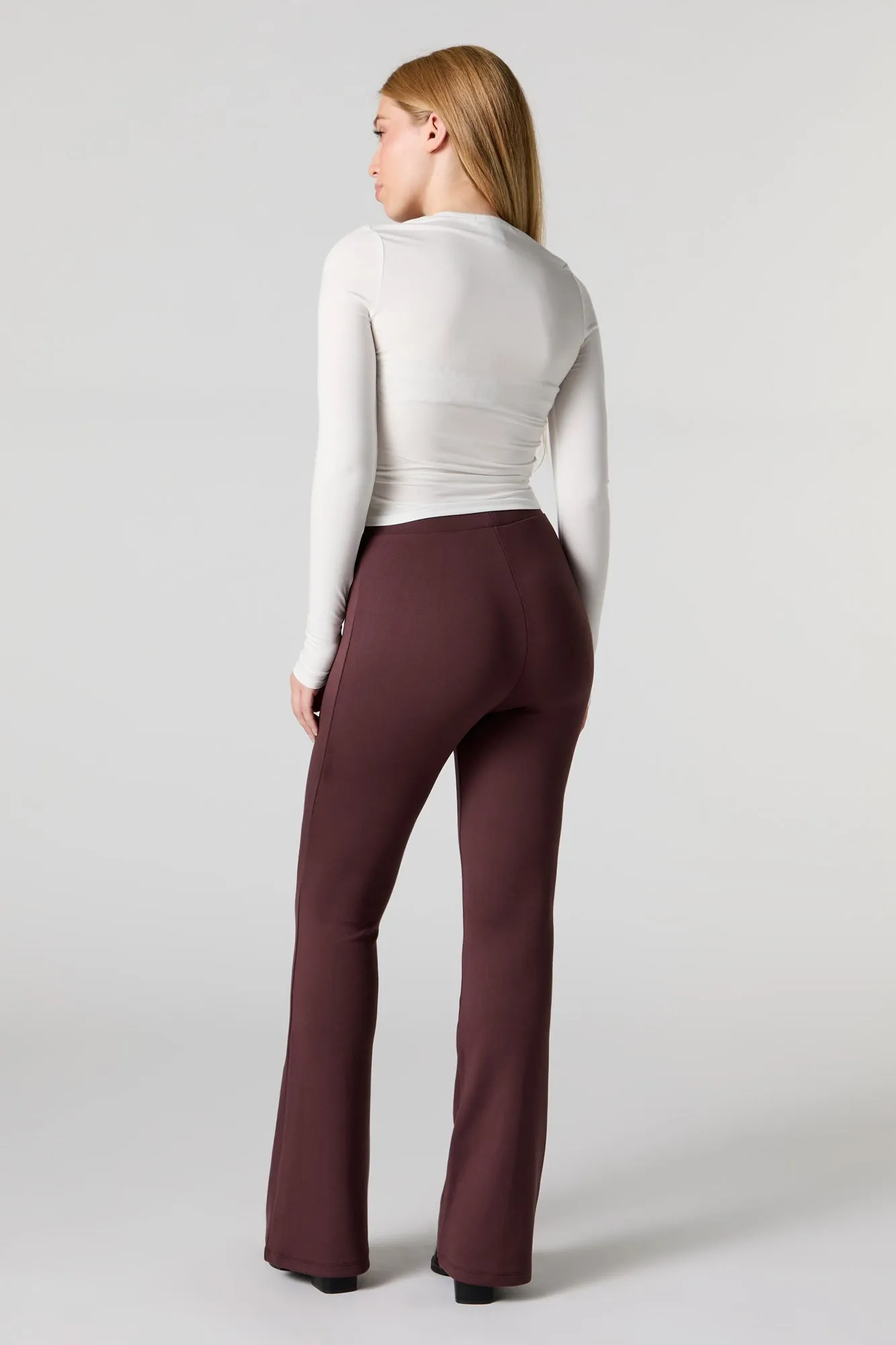 Legging à jambe évasée à taille haute sold by Urban Planet product image thumbnail 3