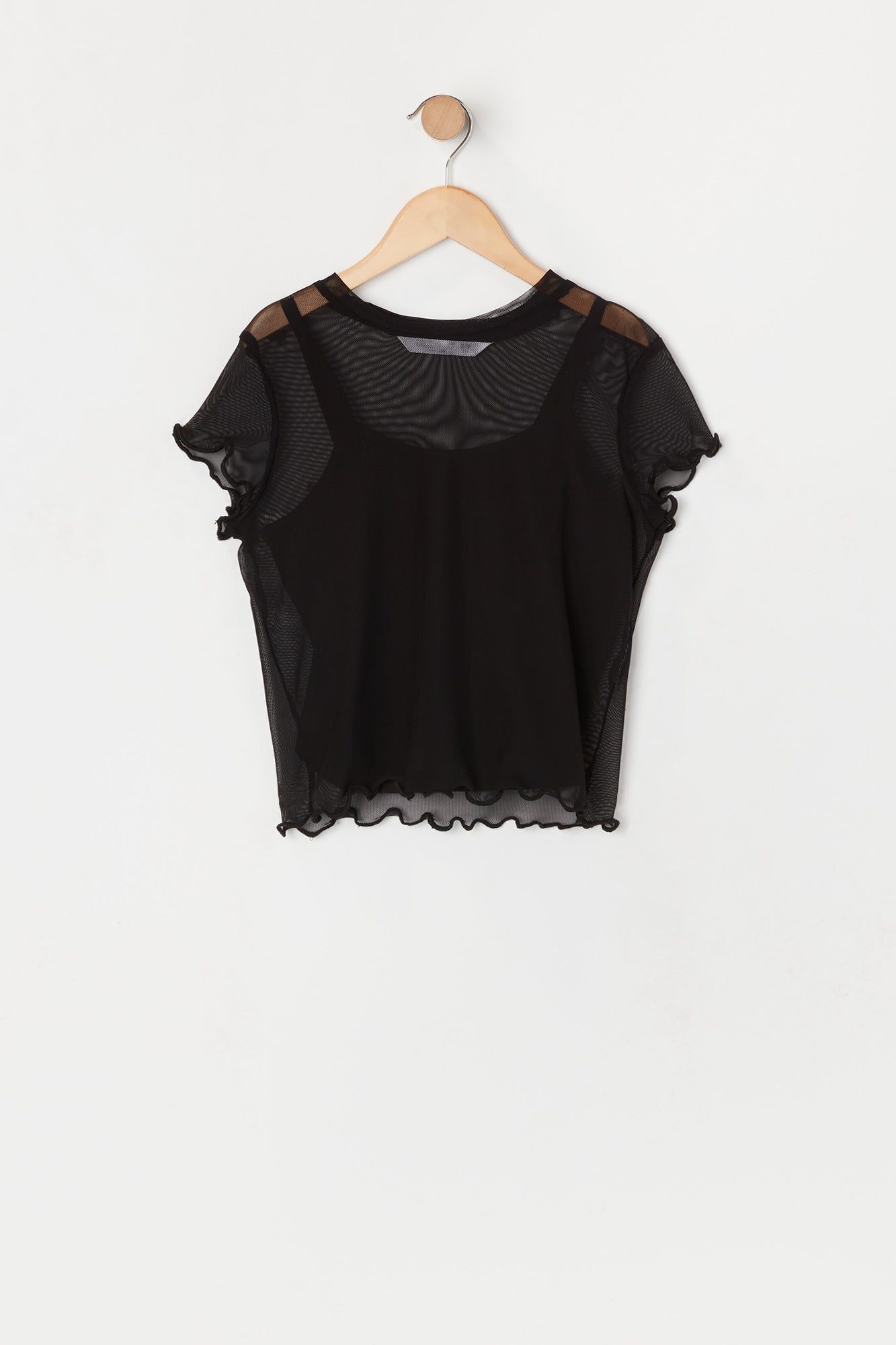 Ensemble avec t-shirt et débardeur en filet pour fille sold by Urban Planet