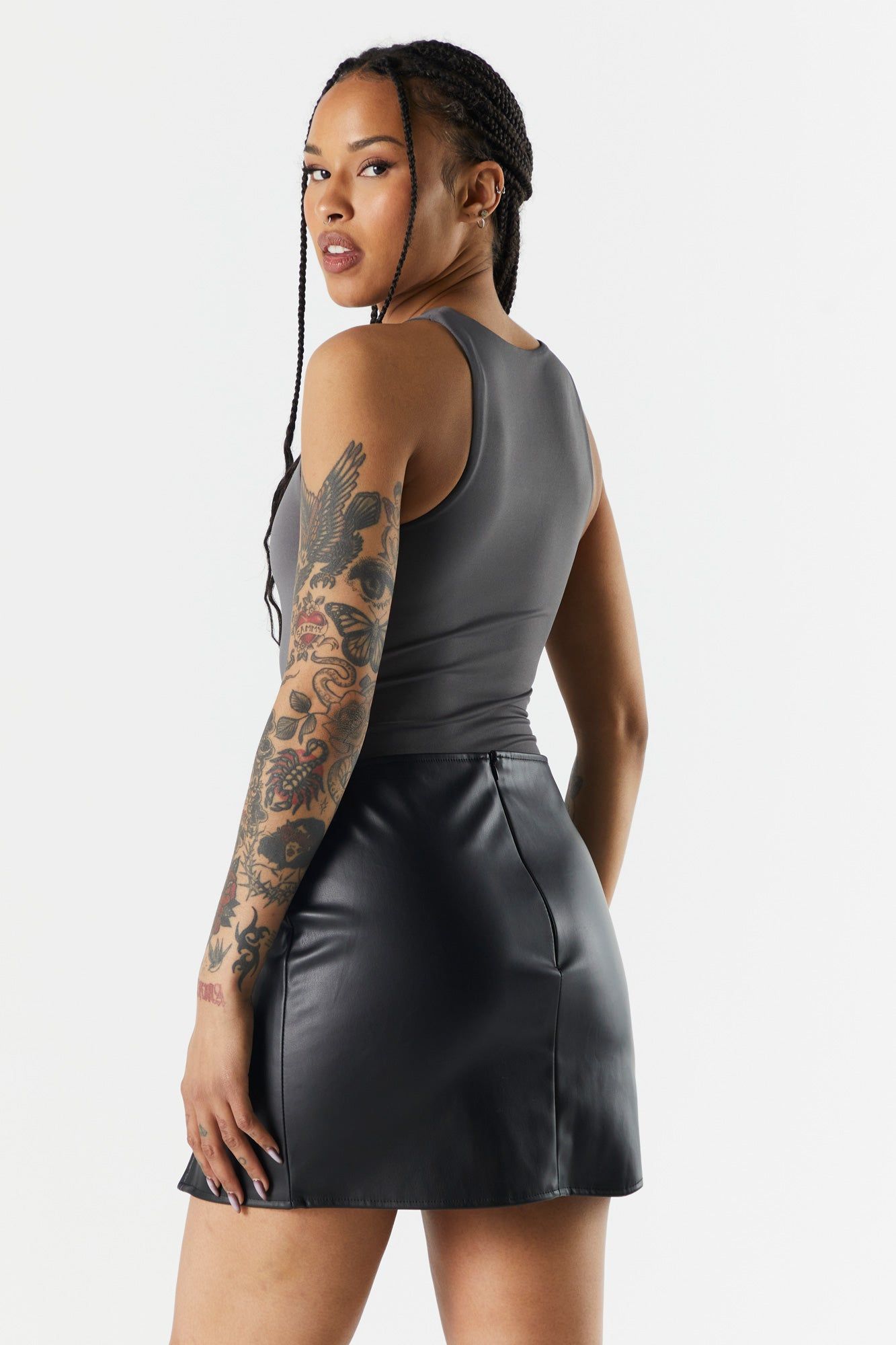 Contour High Neck Bodysuit sold by Urban Planet product image thumbnail 7
