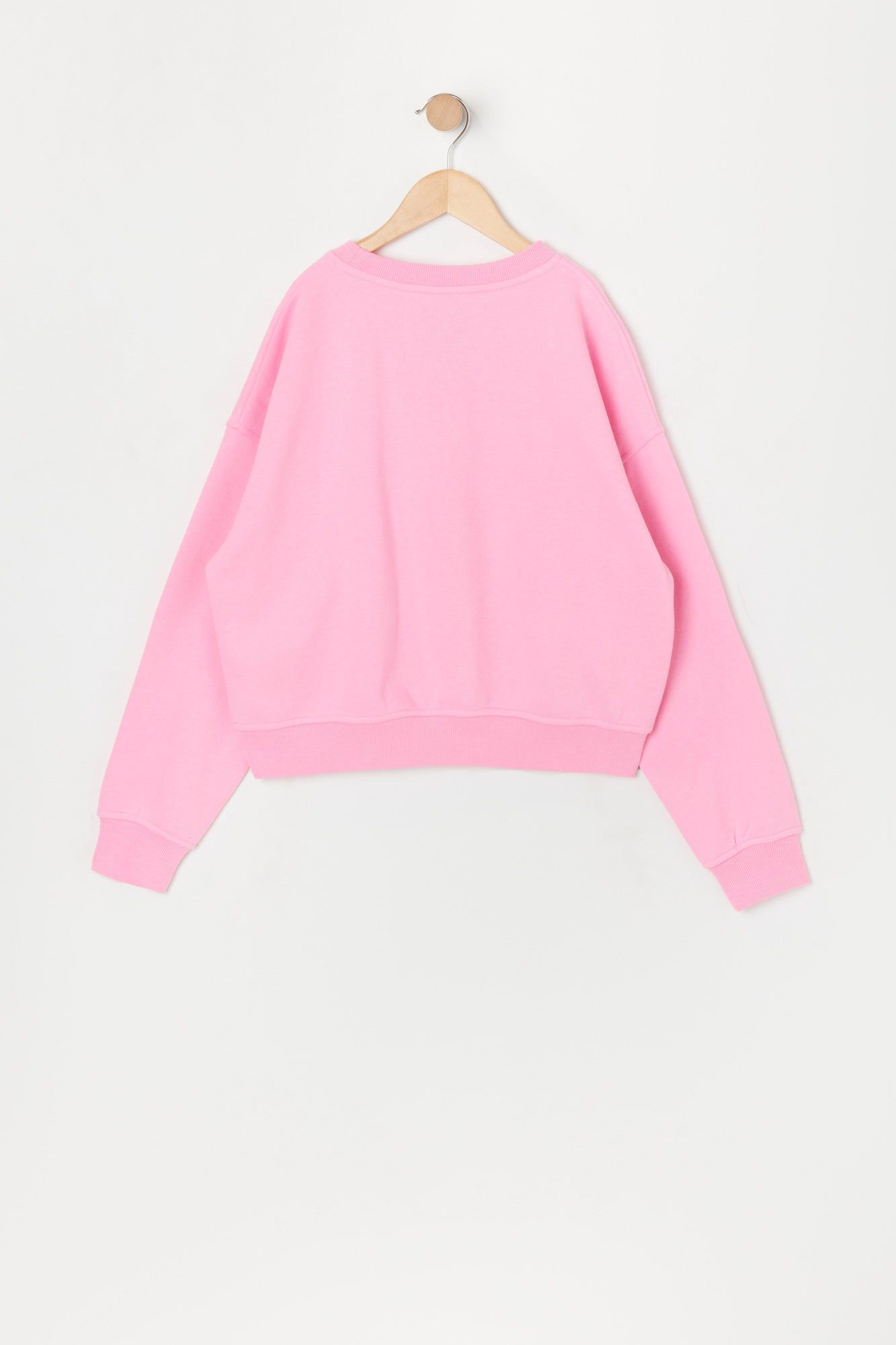 Girls NY City of Dreams Twill Embroidered Sweatshirt sold by Urban Planet product image thumbnail 2