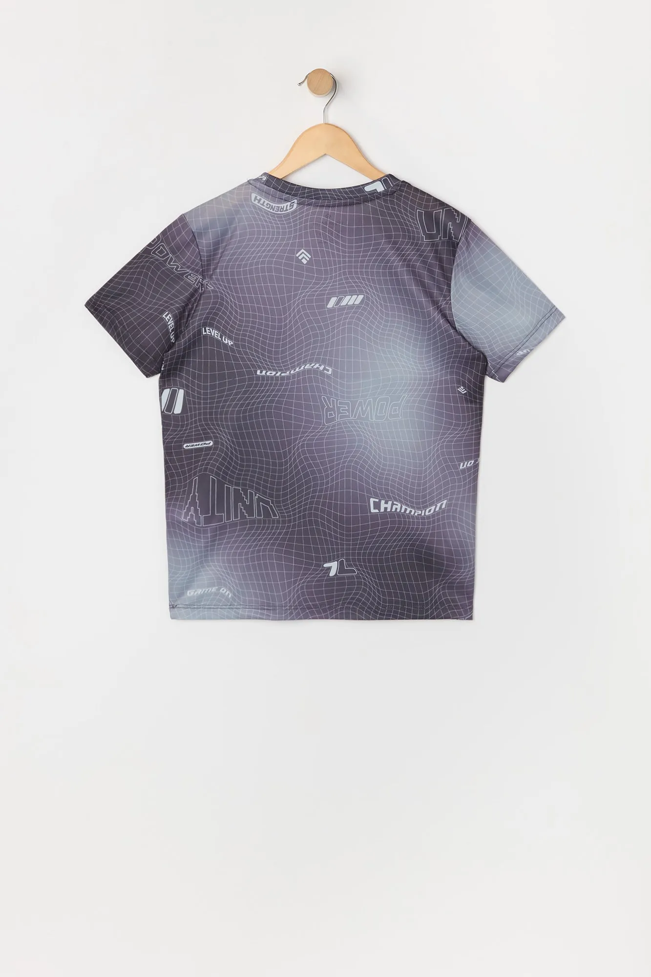 T-shirt Active à imprimé Power pour garçon sold by Urban Planet product image thumbnail 2