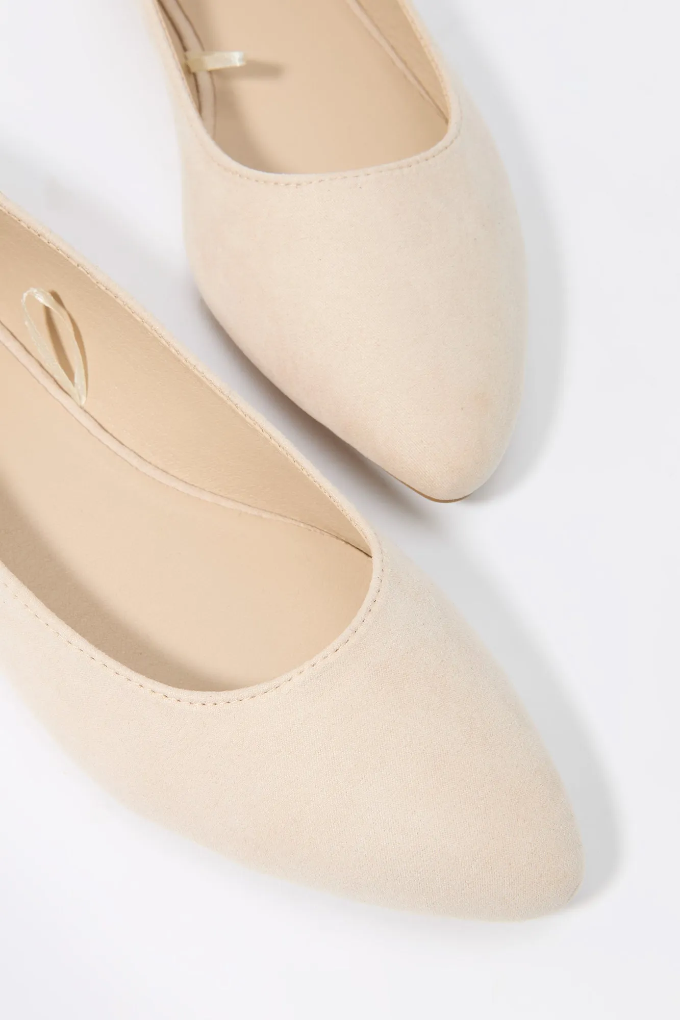 Ballerines en similisuède à bout pointu sold by Urban Planet product image thumbnail 4