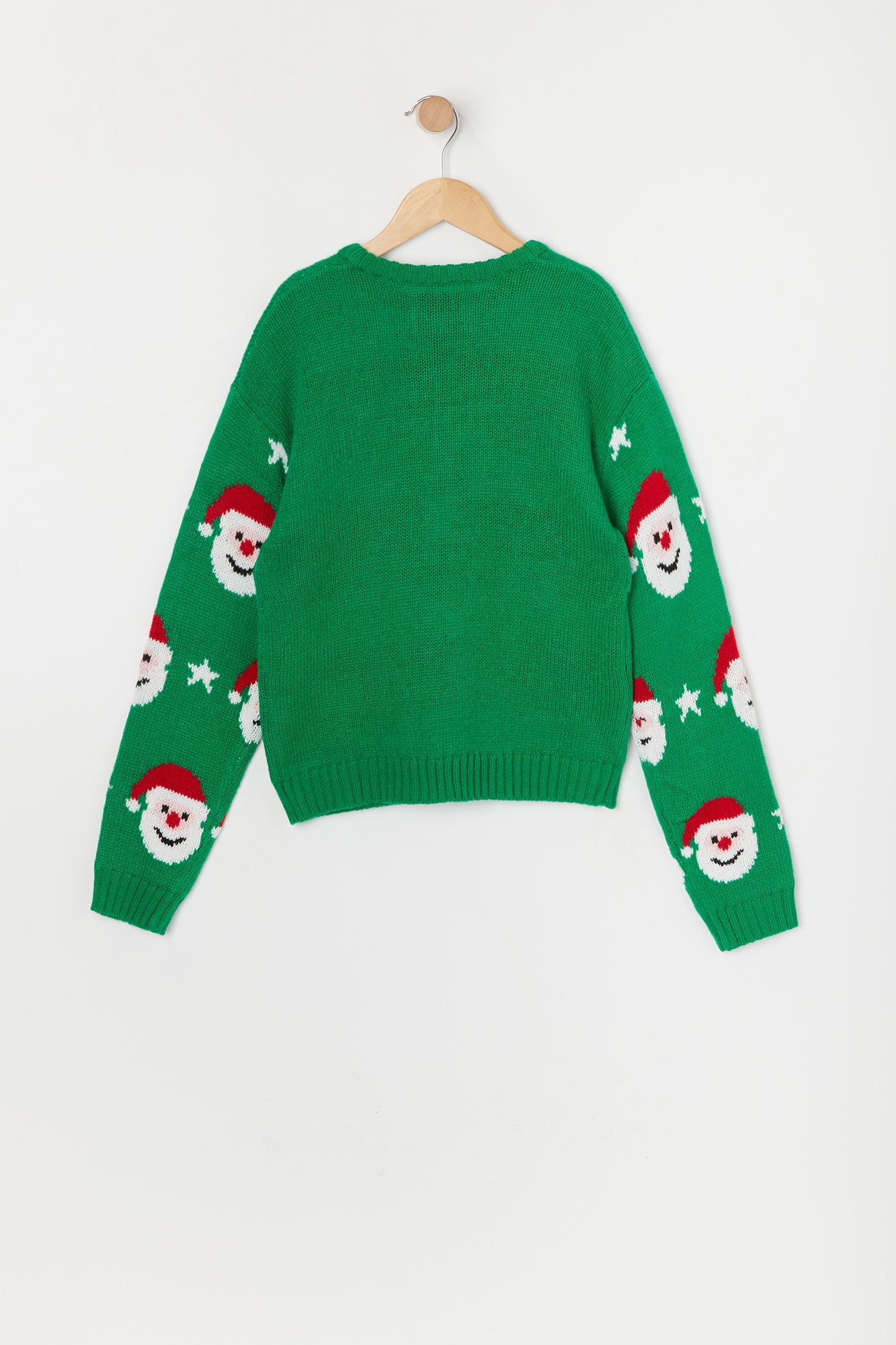 Chandail en tricot à imprimé Père Noël pour fille sold by Urban Planet product image thumbnail 2