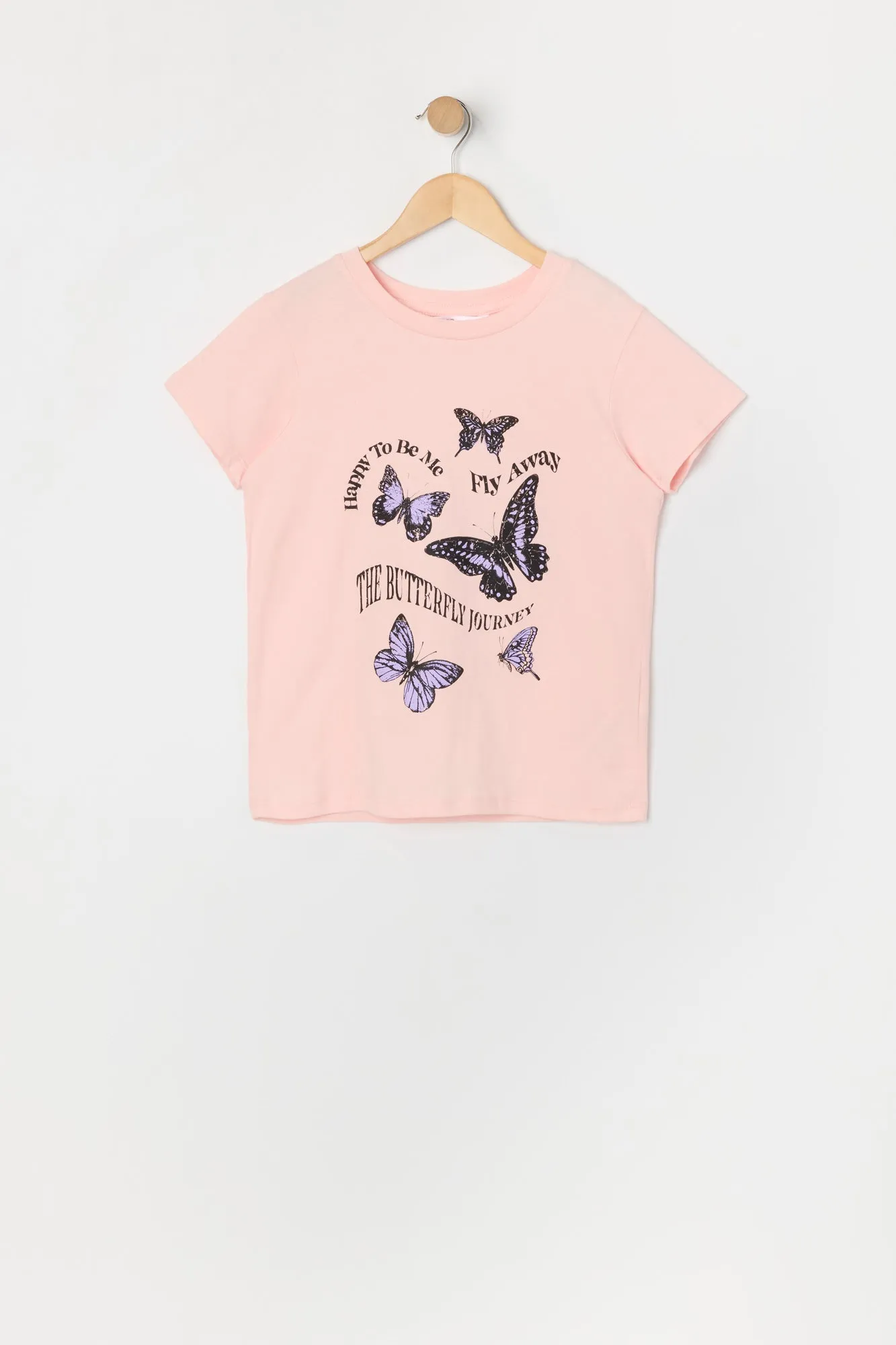 T-shirt à imprimé Butterfly Journey pour fille sold by Urban Planet