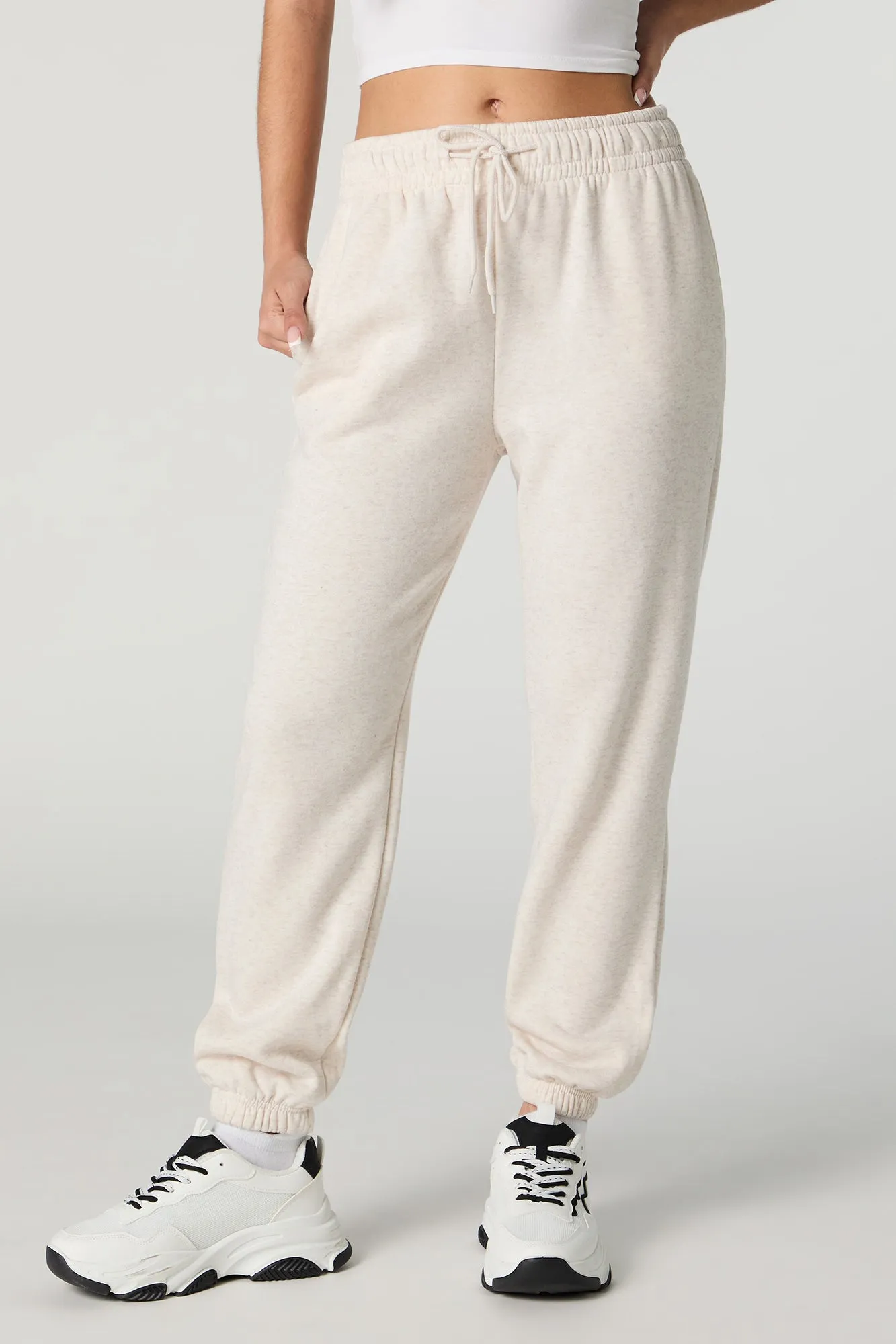 Soft Fleece High Rise Jogger sold by Urban Planet product image thumbnail 2