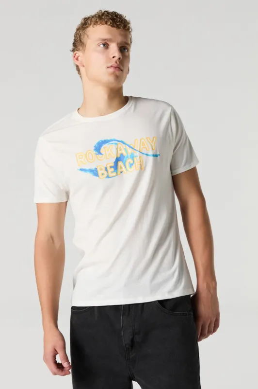 Rockaway Beach Graphic T-Shirt sold by Urban Planet
