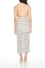 Robe midi moulante imprimée avec fente sold by Urban Planet
