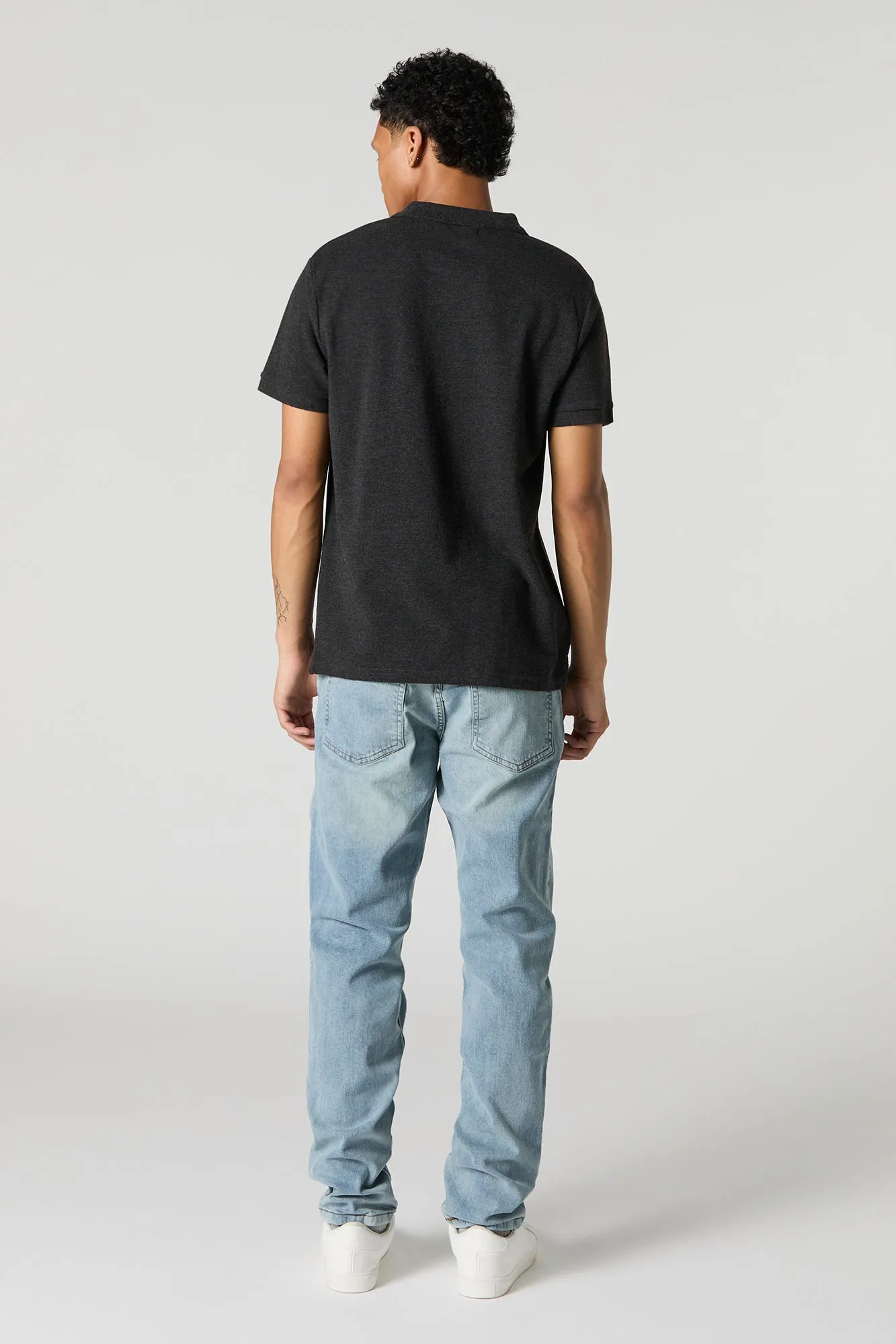 Light Vintage Wash Straight Leg Jean sold by Urban Planet product image thumbnail 3