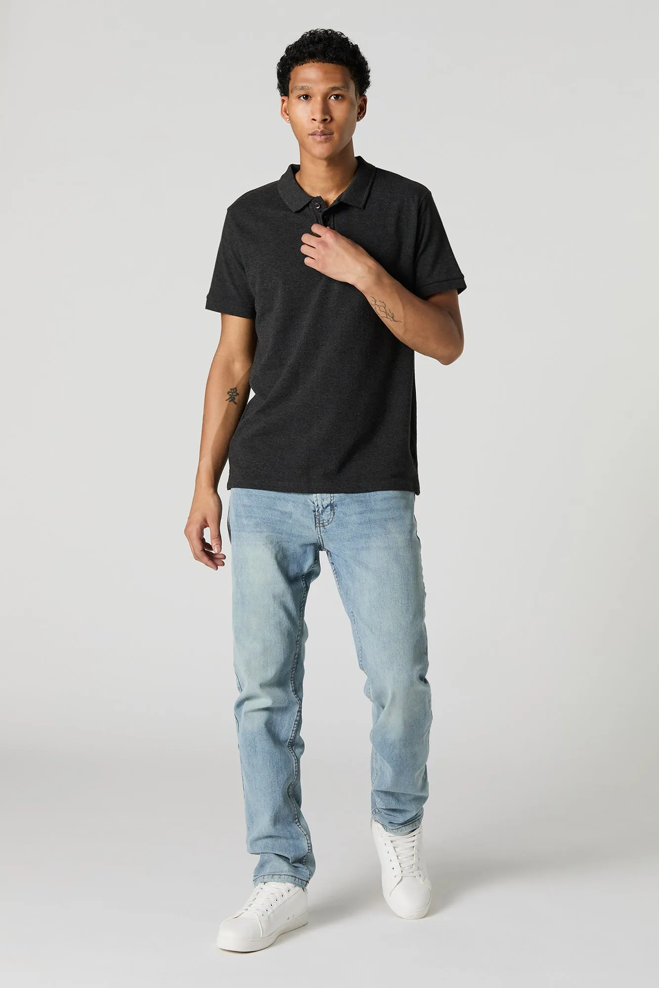 Light Vintage Wash Straight Leg Jean sold by Urban Planet product image thumbnail 2