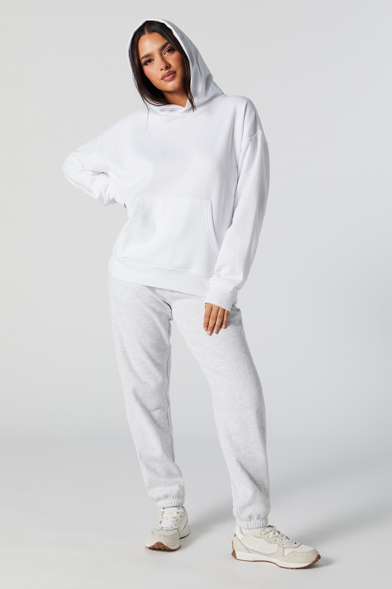 Oversized Fleece Hoodie sold by Urban Planet product image thumbnail 3