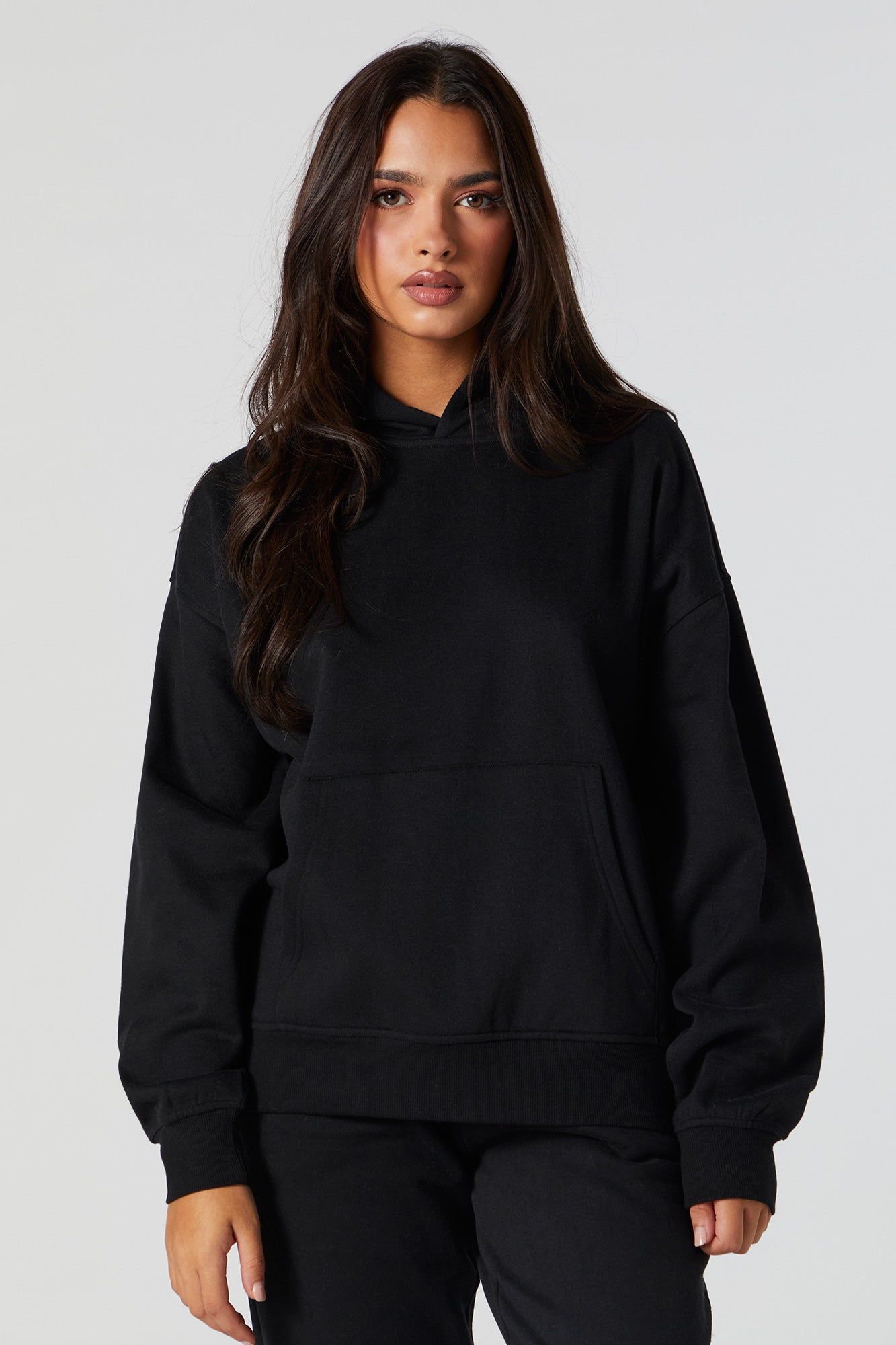 Oversized Fleece Hoodie sold by Urban Planet product image thumbnail 4