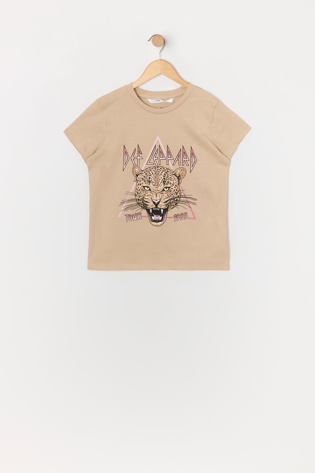 Girls Def Leppard Graphic T-Shirt sold by Urban Planet