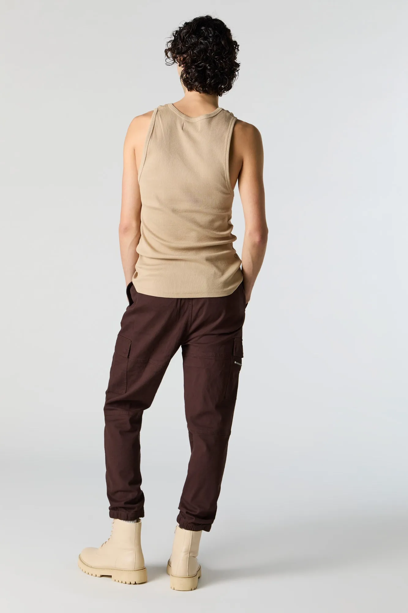 Zipper Pocket Cargo Jogger sold by Urban Planet product image thumbnail 4
