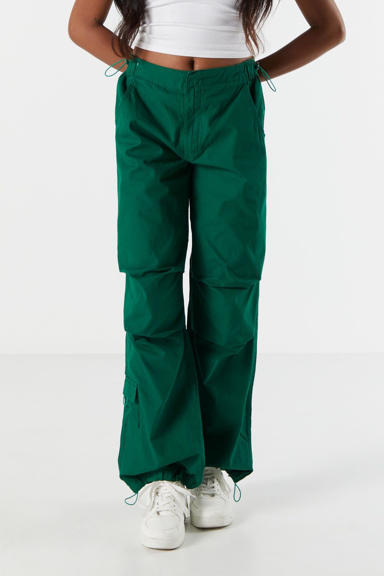 Canvas High-Rise Cargo Parachute Pant sold by Urban Planet product image thumbnail 5