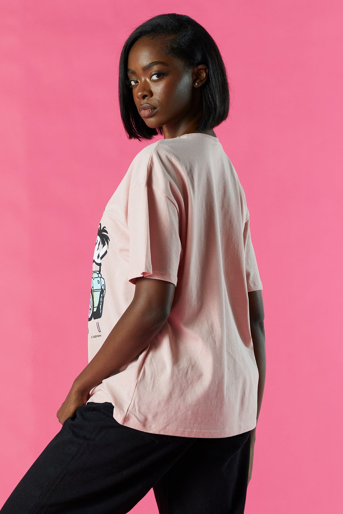 Barbie™ Malibu Graphic Boyfriend T-Shirt sold by Urban Planet product image thumbnail 3