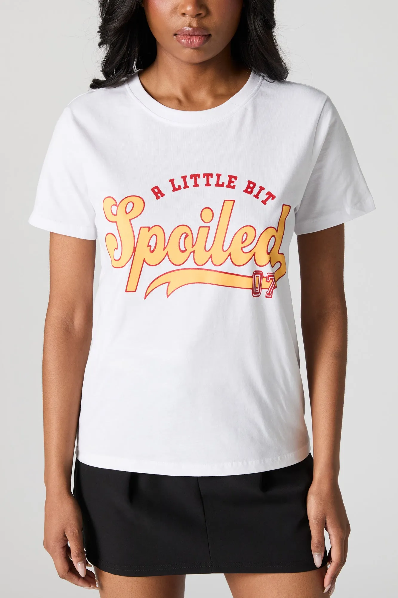 Spoiled Graphic Oversized T-Shirt sold by Urban Planet product image thumbnail 4