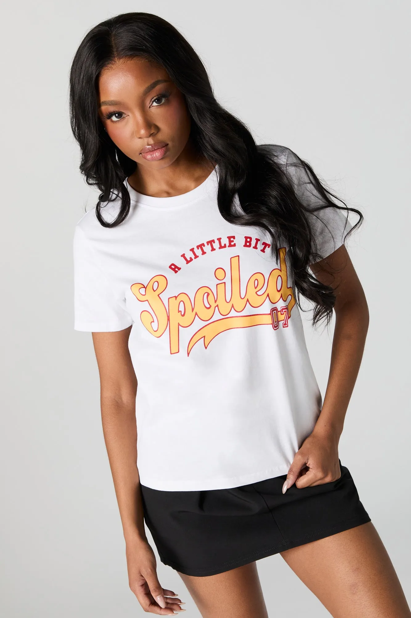 Spoiled Graphic Oversized T-Shirt sold by Urban Planet