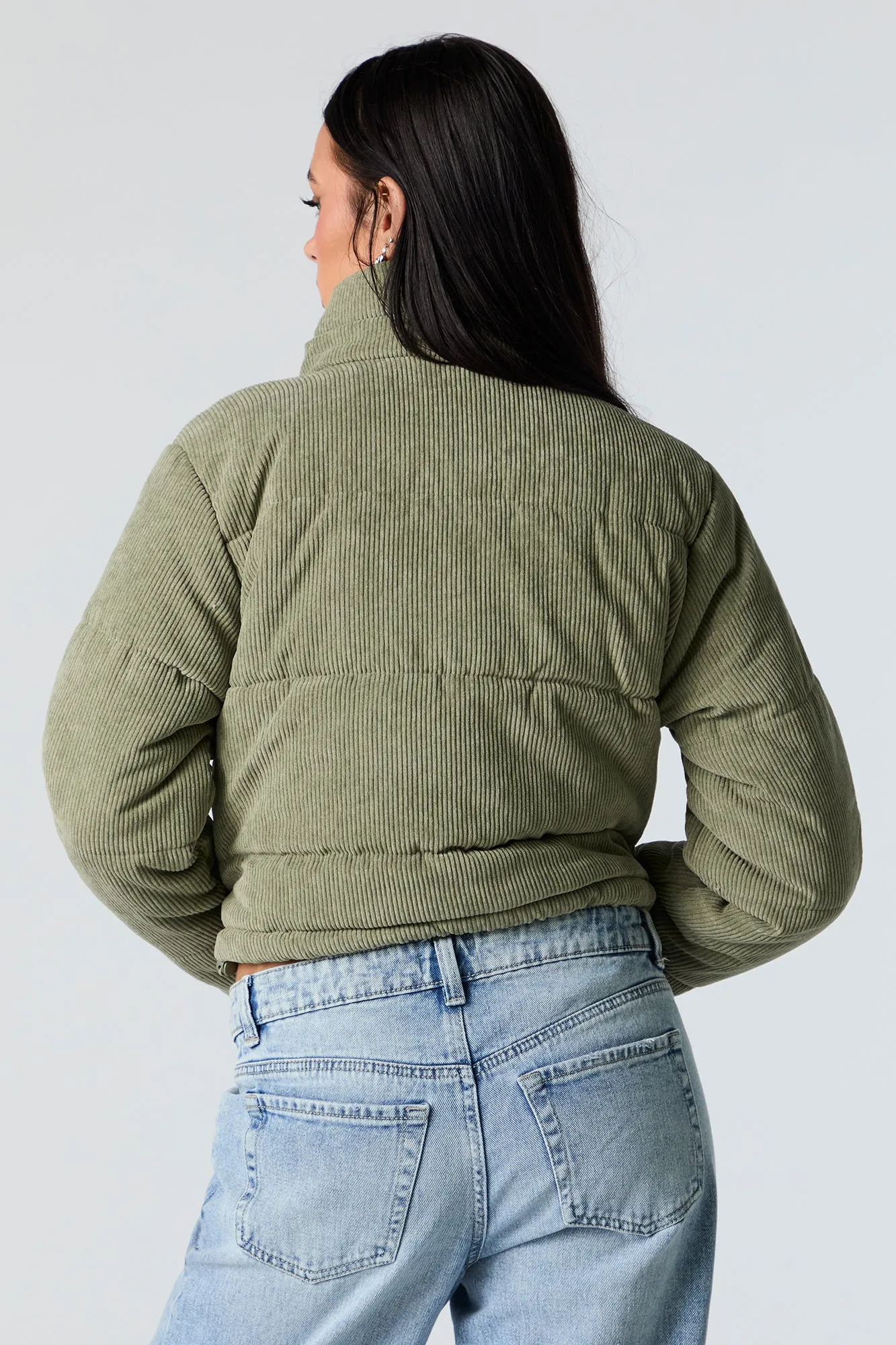 Blouson bouffant en velours côtelé sold by Urban Planet product image thumbnail 5