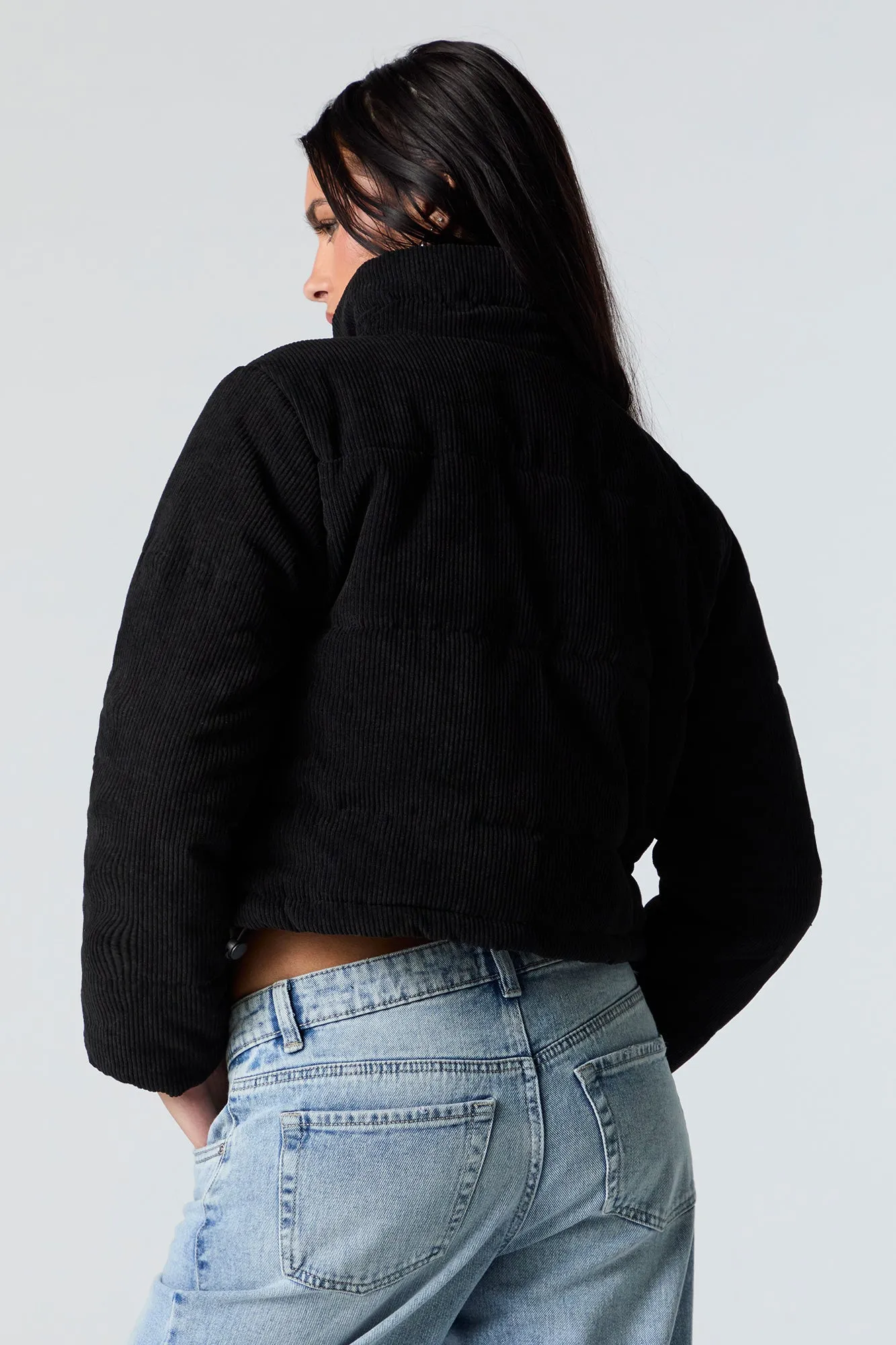 Blouson bouffant en velours côtelé sold by Urban Planet product image thumbnail 2