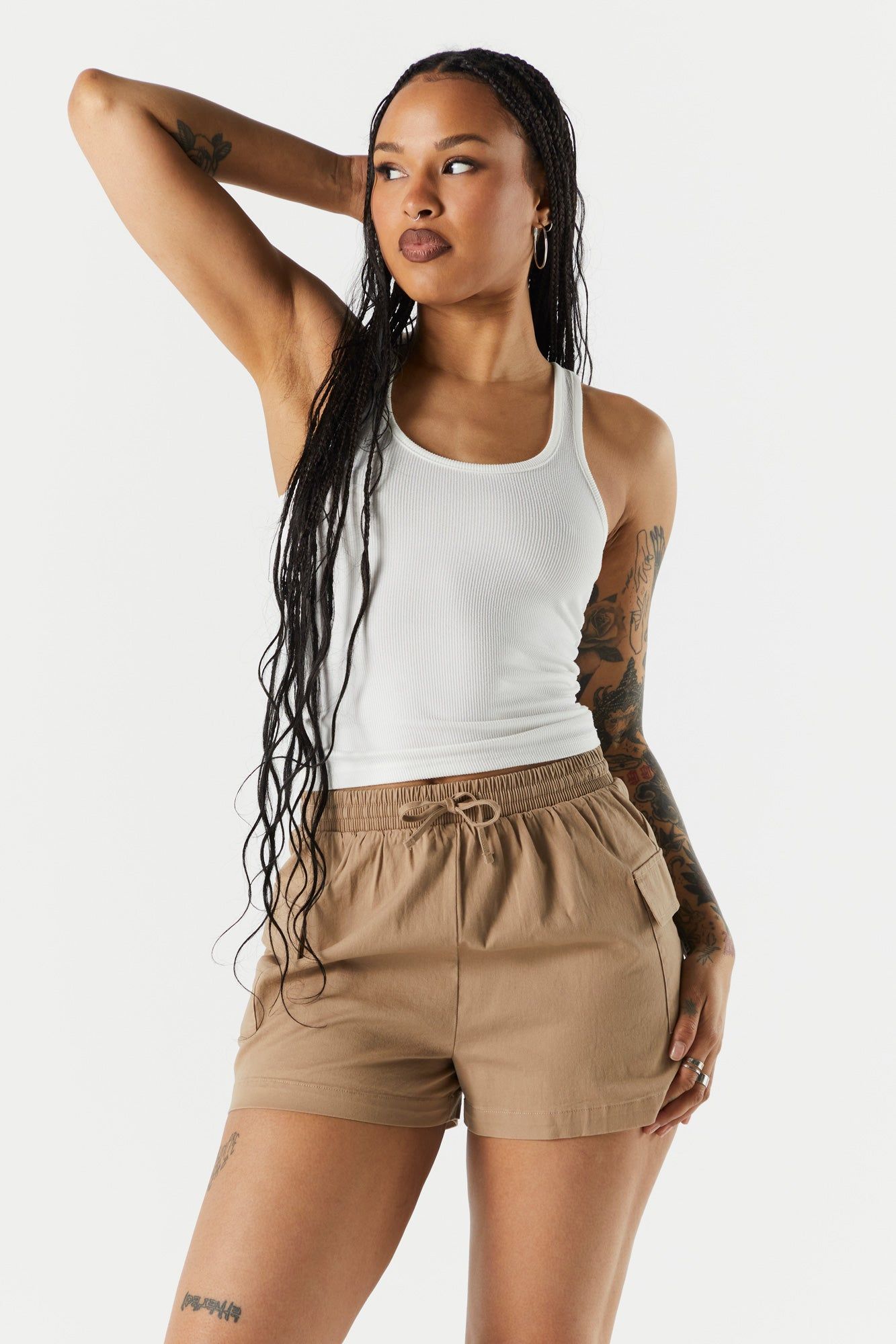 Short cargo à taille coulissante sold by Urban Planet product image thumbnail 10