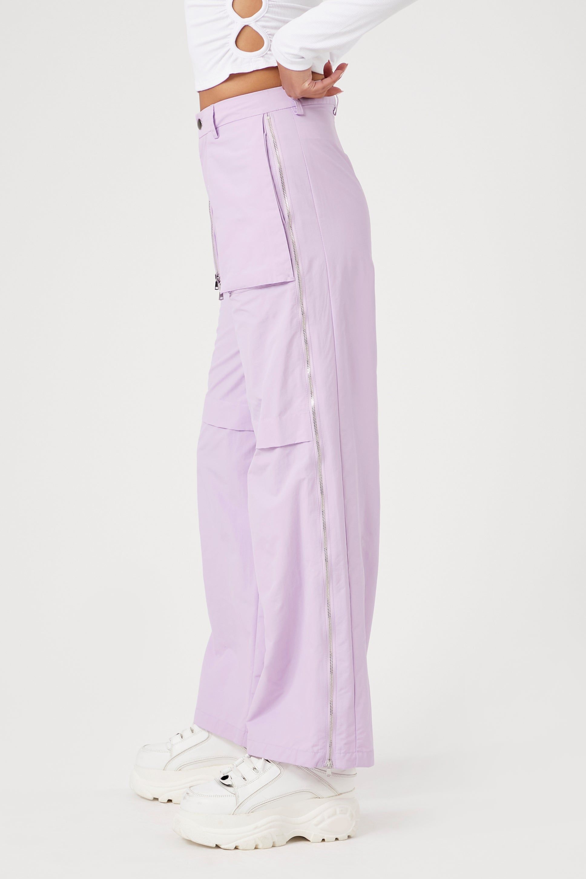 High-Rise Cargo Pants sold by Urban Planet product image thumbnail 3