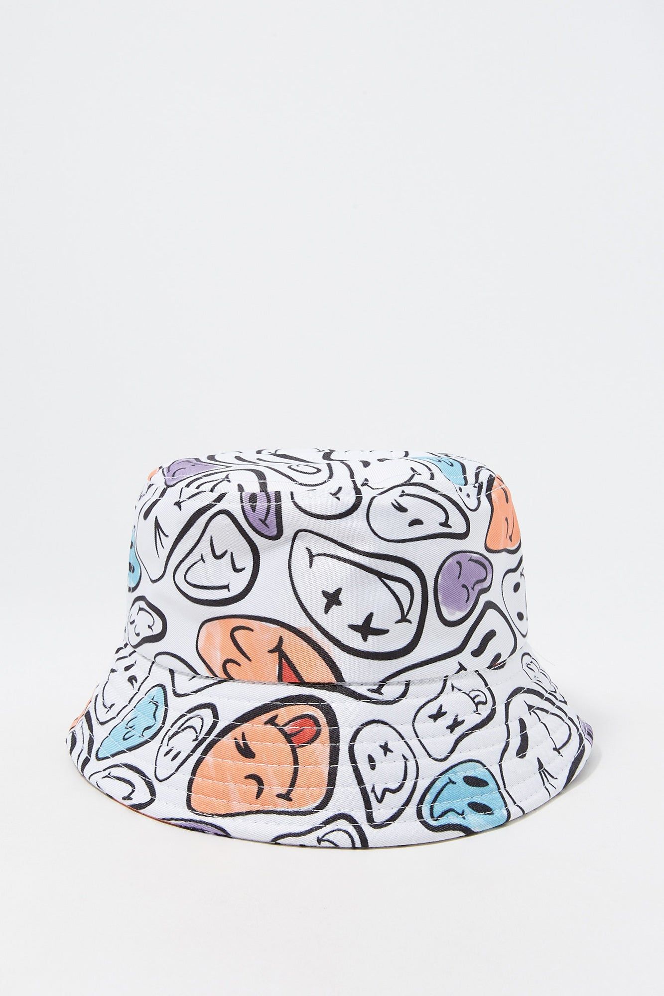 Chapeau cloche à imprimé Smiley sold by Urban Planet