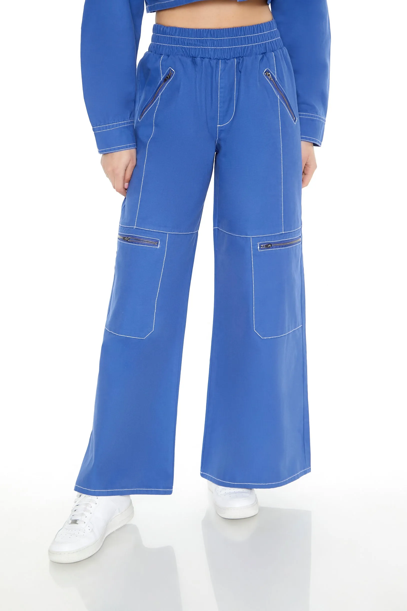 Zip Pocket Flare Cargo Pant sold by Urban Planet product image thumbnail 3