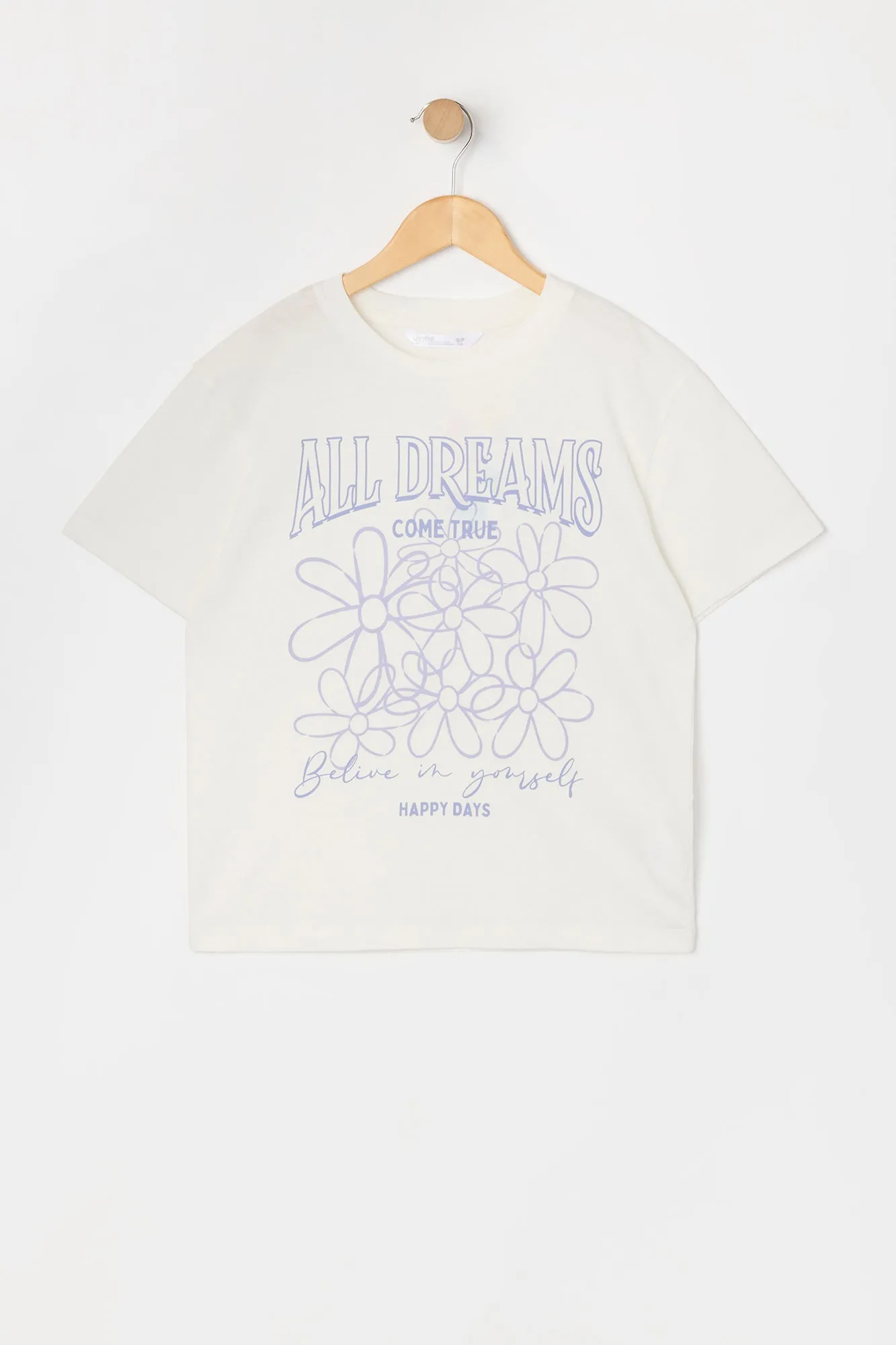 T-shirt à imprimé Dreams Come True pour fille sold by Urban Planet